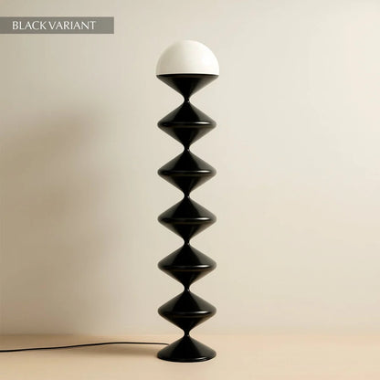 Twirl Floor Lamp Modern LED Spiral Floor Lamp for Living Room