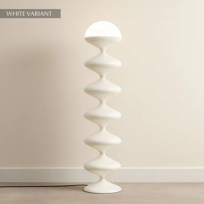 Twirl Floor Lamp Modern LED Spiral Floor Lamp for Living Room