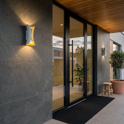 Up Down Lighting Wall Lights Modern Curved LED Waterproof Light - product image 3