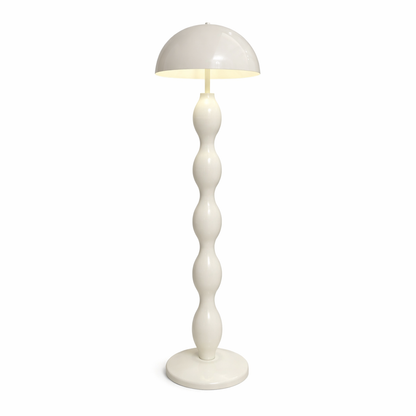 Cream Style Mushroom Floor Lamp Sculptural 3-Color LED Floor Light
